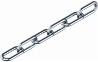 Цепь ст.длиннозвен. 8мм цинк (38м)