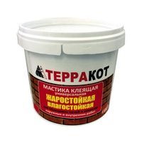 Мастика клеящая ТЕРРАКОТ жаростойкая 2,5 кг.