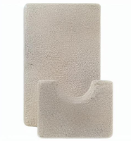 Комплект 2 ковра 500*800,500*400 кремовый (R94258) Турция