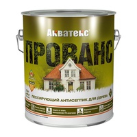 Антисептик лессирующий Акватекс ПРОВАНС для дерева алкидный ваниль 2,5 л