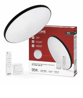 Светильник светодиодный NEO SIMPLE-95RC-BL 95Вт 3000-6500К 7600лм 230В 460х67мм с пультом ДУ черн.