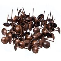 Гвозди мебельные медь (80-100шт) малые