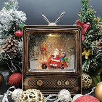 Фонарь новогодний телевизор