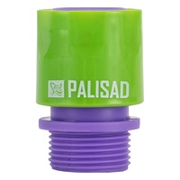 Соединитель пластмассовый быстросъемный 3/4 внешняя резьба Palisad 66175