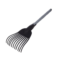 Грабельки ручные веерные АГРОНОМ ПРЕМИУМ стеклонаполненный полиамид (11 зубьев,63Х16.5Х7.5см) АП