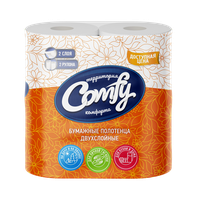 Полотенца бум. Comfy 2рул 2сл
