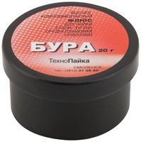 Флюс "Бура" 60575 (активный флюс для высокотемпературной пайки) баночка 20гр.