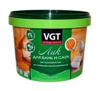 Лак ВГТ для бань и саун 2,2л