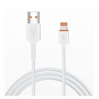 Шнур USB A-Lighthing 2.4A 1м белый