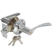 Ручка-защелка Avers 8023-01 хром с ключ.