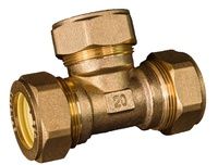 Тройник соед.20*20*20 д/гофры нерж.Neptun