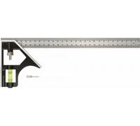 Угольник столярный 300мм с уровнем