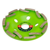 Чашка алмазная зачистная 125 мм, двухрядная Сибртех 72955