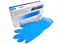 Перчатки нитриловые NitriMAX синие (цена за пару)