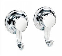 Набор из 2-х крючков RING LOCK хром. на вакуум. присоске (17238) TATKRAFT (029697)
