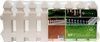 Забор декоративный GIARDINO CLUB штакетник 50*21см 4секц.