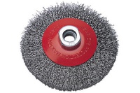 щетка д/МШУ 125мм коническая витая стальная проволока TOOLBERG