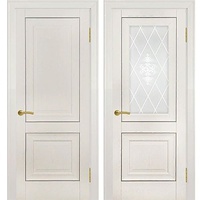 Дверное полотно модель 61 Дуб Айвори 800 глухая