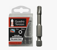 Бита Torx №40 50мм Quadro Torsion