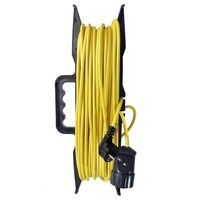 Удлинитель на рамке 1*50м 10А с зк 2,2кВт Союз 481-5305