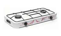 Плитка газовая 2-конфорки, MAXTRONIC MAX-AO-002 белая