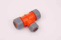 тройник цанговый 3/4*1/2*3/4 для поливочного шланга SAYIM