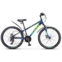 Велосипед СТЕЛС 24" Navigator 400 MD (12"Синий/салатовый/голубой)