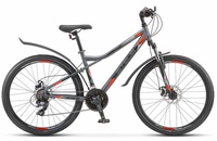 Велосипед СТЕЛС 26" Navigator 510  (16" Антрацитовый/красный,темно-синий/зеленый)