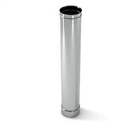 Труба-дымоход Д150 1 м. нерж. 0,8 мм