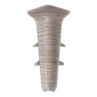 Угол внутренний для плинтуса с м/к и к/к ясень серый Деконика 70мм