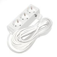 Удлинитель 3*7м с заземл. 16А IP20 3,5кВт ПВС 3х1 бел. DOMTOK 2393