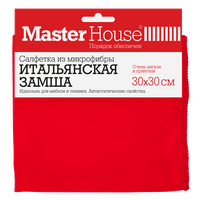 Салфетка для стекол Итальянская замша 30*30см из микрофибры 602098 60305