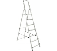 Стремянка стальная 7 ступеней алюминиевая
