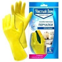 Перчатки хозяйственные 06-894 (L) Чистый дом