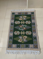 Коврик хлопковый Kilim Usak 60х90см зеленый UK01