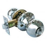 Ручка - защелка "AVERS" 6072-03 хром с фиксатором