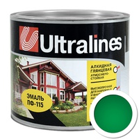 Эмаль ПФ-115 (ULTRA LINES) 5,5 кг. парижская зелень