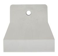 Шпатель резиновый 80мм Белый Opoki SR80