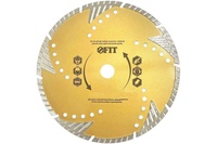 Диск алмазный с защ. секторами 125х1.9х7х22.2 мм FIT 37546