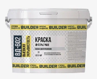 Краска ВД интерьерная супербелая BUILDER ВД-602 3кг