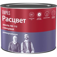 Эмаль ПФ-115 "РАСЦВЕТ" 1,9кг коричневая
