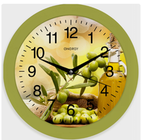 Часы настенные кварцевые Energy ЕС-100 оливки 009473