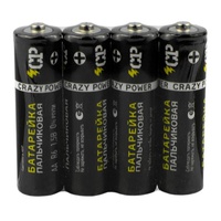 Элемент питания R6 CRAZYPOWER солевая