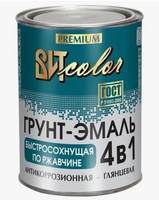 Грунт-эмаль 4в1 быстросохнущая ВИТ color 0.8 кг белая