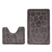 Комплект 2 ковра 550х900,550*450 GREY ZALEL