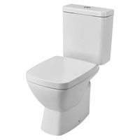 Унитаз-компакт "Нео" белый комплект, нижн.подв., прямой выпуск, микролифт Santek