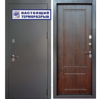 Дверь стальная Райтвер Сибирь Термо Тиковое дерево 980*2080