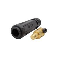 Кабельный разъем 10-25 СКР вилка сварочного кабеля