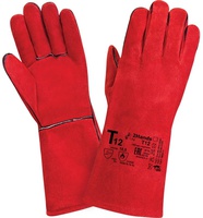 Перчатки (Краги) сварщика спилковые 2Hands Т12 ECO2