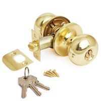 Ручка-защелка AVERS 6082-01 золото с ключом